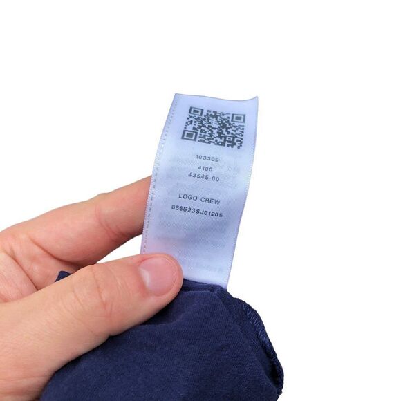 RARE True Religion Shirt Logo Crew Navy XL - Picture 7 of 7